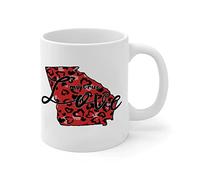 GMug Journée des gestes sincères Mon véritable amour Georgia Tasse | Entreprise 2 PièCes Réutilisable Tazzine Caffe Humour Coppe Gamers Naissance