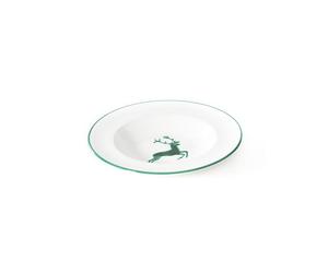 GMUNDNER KERAMIK Assiette creuse Gourmet CERF VERT 24cm vert