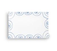 Gmundner Keramik Blaugeflammt, Plaque rectangulaire (30x20cm)