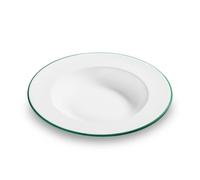 Gmundner Keramik Bord vert, Assiette à soupe Gourmet (Ø 24cm)