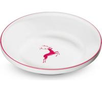 Gmundner Keramik Bordeauxr. Hirsch, Bol à aigrettes(Ø32cm)