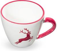 Gmundner Keramik Bordeauxr. Hirsch Tasse à cappuccino 0,1 litre