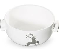 Gmundner Keramik Cerf gris, partie inférieure du bol de soupe