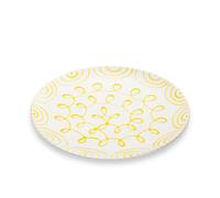 Gmundner Keramik Gelbgeflammt, Assiette de présentation Cup (Ø 32cm)