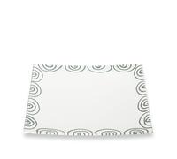 Gmundner Keramik Graugeflammt, Assiette de présentation Trend (31x31cm)