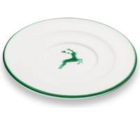 Gmundner Keramik Grüner Hirsch, Soucoupe Cappuccino (Ø14cm)