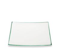 Gmundner Keramik Grüner Rand, Assiette de présentation Trend (31x31cm)