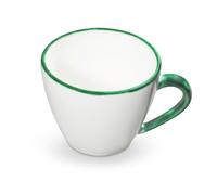 Gmundner Keramik Grüner Rand, Tasse à cappuccino 0,16 litre