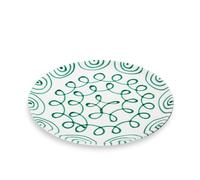 Gmundner Keramik Grüngeflammt, Assiette de présentation Cup (Ø 32cm)
