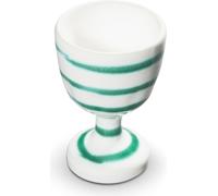 Gmundner Keramik Grüngeflammt, Coquetier (H : 7,5cm)