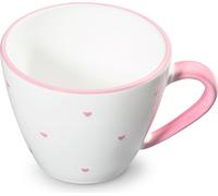 Gmundner Keramik Herzerl Rosa, Tasse à café Gourmet 0,2 litre