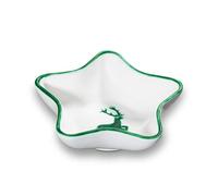 GMUNDNER KERAMIK Manufacture 0324sast14 Cerf Vert étoile Coque Stella, 14 cm