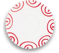 Gmundner Keramik Rouge flammé Soucoupe, Café Gourmet (Ø 16cm)