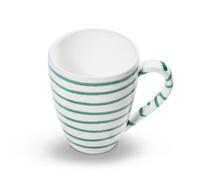 Gmundner Keramik, Tasse à café verte, Flammée, 190ml, 0100TKGL10