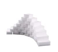 Gmuret 100 pièces éponge Magique, nettoyant Multifonctionnel en Mousse de mélamine pour Gomme à éponge Magique