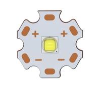GMVGKLCPCF 10 pièces nouveau Type de cuivre LED XM-L T6 LED U2 1-3W 5W 10W 6500K haute puissance LED émetteur Diode 50.2 lampe de poche phare projecteur(10W 16mm)