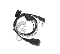 GMVGKLCPCF 2 Broches K Plug Tube Acoustique PTT Mic Écouteur Moniteur Casque Adapté for Kenwood for Baofeng for Retevis for Radio HYT