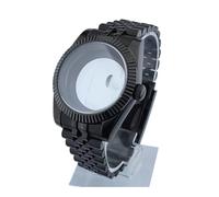 GMVGKLCPCF Boîtier en métal for homme 36 mm/41 mm adapté au mouvement NH34/35/36 boîtier de montre étanche saphir pièces d'assemblage(24,Case diameter 41mm)