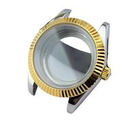GMVGKLCPCF Boîtier en métal for homme 36 mm/41 mm adapté au mouvement NH34/35/36 boîtier de montre étanche saphir pièces d'assemblage(3,Case diameter 36mm)