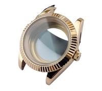 GMVGKLCPCF Boîtier en métal for homme 36 mm/41 mm adapté au mouvement NH34/35/36 boîtier de montre étanche saphir pièces d'assemblage(43 EU,Case diameter 36mm)