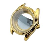 GMVGKLCPCF Boîtier en métal for homme 36 mm/41 mm adapté au mouvement NH34/35/36 boîtier de montre étanche saphir pièces d'assemblage(37 EU,Case diameter 36mm)
