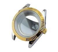 GMVGKLCPCF Boîtier en métal for homme 36 mm/41 mm adapté au mouvement NH34/35/36 boîtier de montre étanche saphir pièces d'assemblage(4,Case diameter 41mm)
