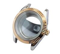 GMVGKLCPCF Boîtier en métal for homme 36 mm/41 mm adapté au mouvement NH34/35/36 boîtier de montre étanche saphir pièces d'assemblage(41 EU,Case diameter 41mm)
