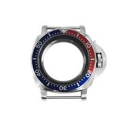 GMVGKLCPCF Convient for boîtier de montre NH35 en acier inoxydable Boîtier verre minéral 42 mm for mouvement NH36 4R 7S Cadran 28,5(Type 7)