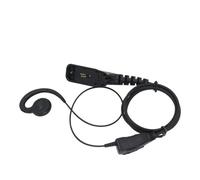 GMVGKLCPCF Écouteur for Micro adapté for Motorola Radio XIR P8268, Casque for Boucle d'oreille Noir DP4400 P8200 APX4000 APX2000 APX6000 XPR6300 DGP5550