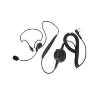 GMVGKLCPCF Écouteurs Tactiques for Crochet arrière adaptés for talkies-Walkies, Casque d'écoute, Grand PTT adapté for Kenwood TK2107 for Baofeng UV-5R BF-888S UV 6R Portable