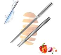GmwyCzV Couteau À Fruits Portable Multifonction, Couteaus À Bâton en Acier Inoxydable Avec Fourreau, Couteaux À Fruits De Cuisine Ultra Tranchants, Couteaus À Trancher Rapide pour Camping en Plein Air
