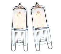 GMY Ampoule de Four 40w 300 Degré G9 Pour Four Whirlpool/Electrolux/Neff/AEG/Bosch Halogène 230V Blanc Oven Chaud Résistante à 2 Pièces