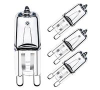 GMY Ampoule de Four G9 25W Pour Four Whirlpool/Electrolux/Neff/AEG/Smeg/Zanussi/Bosch/Siemens Halogène G9 Oven 230V Ampoule à Tolérance de 300°C Lot de 4