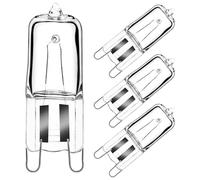GMY G9 Ampoule de Four Halogène Lampe Pour Four Remplacement 40W 230V Blanc Oven Chaud Résistante à 300°C 4 Pack