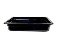 GN 1/2 Gastronormbehälter GN-Behälter 4 Liter Tiefe 65mm Kunststoff schwarz