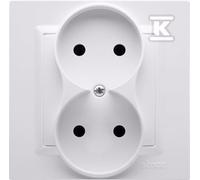 GN.2-KR.B/U MONOBLOC BLANC SIMON10 CG2/11