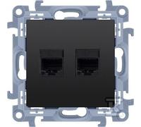 GN.2-KR.KOMP.RJ45 KAT5E NOIR SIMON10 C52.01/49