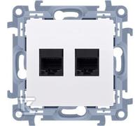 GN.2-KR.KOMP.RJ45 KAT6E BLANC SIMON10 C62E.01/11