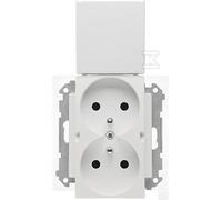 GN.2-KR.Z/U IP44 BLANC MAT SIMON55 TGZ2BMCZ.01/111
