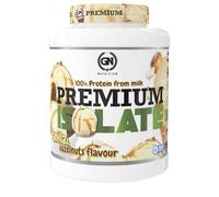 GN Nutrition Premium Isolate 100 % 2 kg | Saveur vanille et noisettes | Isolat de lactosérum ISOLAC | Améliorez vos entraînements | Récupération musculaire