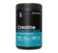 GN Poudre de Creatine | 1kg Poudre de Monohydrate de Créatine Haute Teneur - 5 g de Créatine par Portion | Monohydrate de Creatine sans Saveur et sans Agent de Charge | Sans OGM Sans Gluten