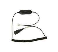GN1216 - Câble pour casque micro - RJ-9 mâle pour Déconnexion rapide mâle - 2 m - pour Avaya one-X Deskphone Edition 96XX; Jabra GN 2000, GN1900,
