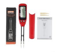 GN701 Testeur numérique de capacité de composant, résistance, diode, continuité avec pince plaquée or pour réparation électronique