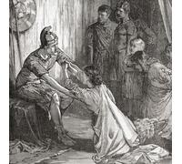 Gnaeus (ou Gaius) Marcius Coriolanus 5ème siècle avant JC Général romain. La mère de Coriolanus Veturia et sa femme Volumnia implorant Coriolanus de cesser son attaque sur Rome en écoutant leurs