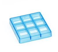 GNAFETS Coque de personnalisation pour Macropad mécanique 3 x 3 cm Bleu