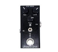 GNAFETS Ultimate Drive Overdrive Pédale d'effets pour guitare inspirée de l'OCD avec câble d'alimentation USB 9 V