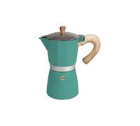 GNALI & ZANI Cafetière italienne VENEZIA 3 tasses vert émeraude vert
