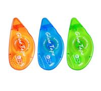 GNALIA 3 Rouleaux Roller De Colle Roller Ruban Adhésif Double Face Adhésif Permanent Multi Tape Colle Déchirure pour Scrapbooking DIY Carte Journal Travaux Manuels