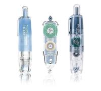 GNALIA 4 Rouleaux Roller De Colle Roller Ruban Adhésif Double Face Adhésif Permanent Multi Tape(5M)