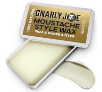 Gnarly Joe Cire à moustache - 14 g - Format de poche - Cire à moustache 100 % naturelle à forte tenue pour homme - Style et conditionnement 2 en 1 avec cire d'abeille, beurre de mangue et huile